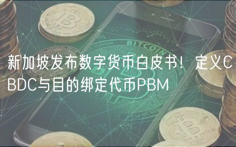 新加坡发布数字货币白皮书！定义CBDC与目的绑定代币PBM