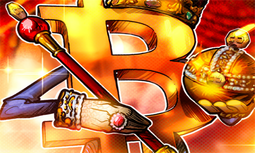 BTC减半临近 比特币主导地位升至2.5年来最高