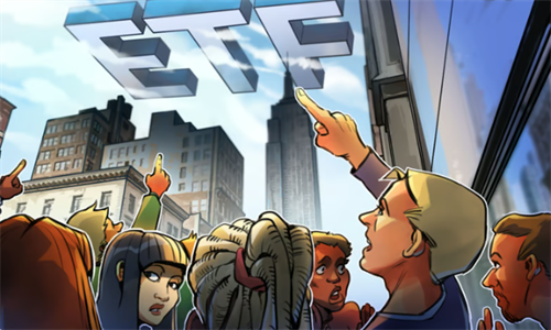 比特币TF发行商快速推出三个加密广告