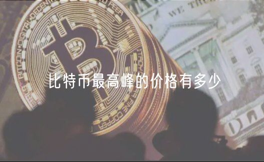 比特币最高峰的价格有多少